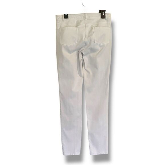 J McLaughlin White Classic Skinny Jeans Size 8 - Picture 2 of 10